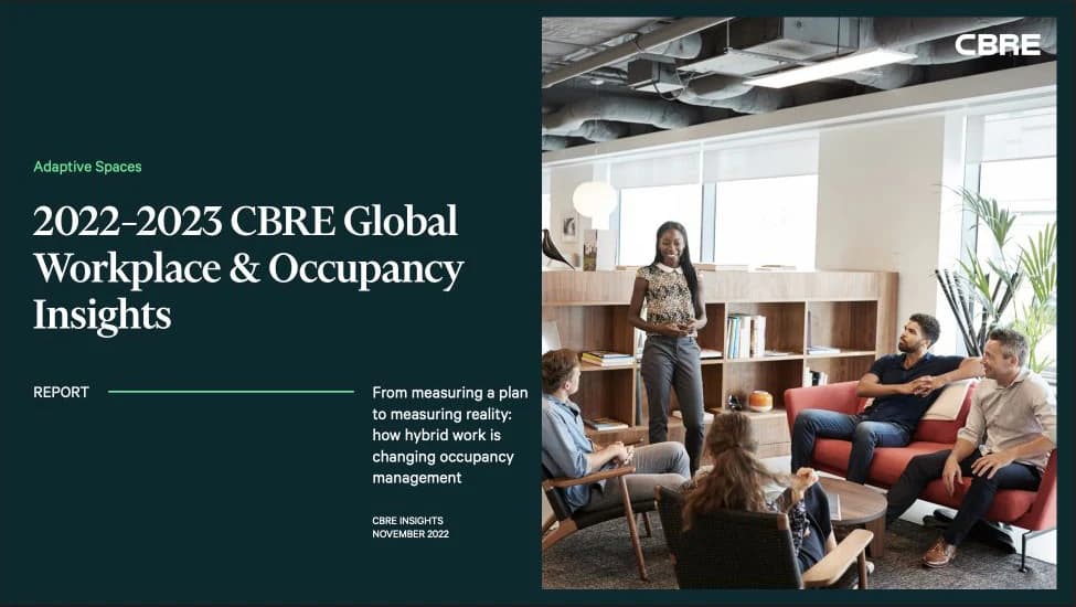 2022–2023 CBRE Global Workplace & Occupancy Insights